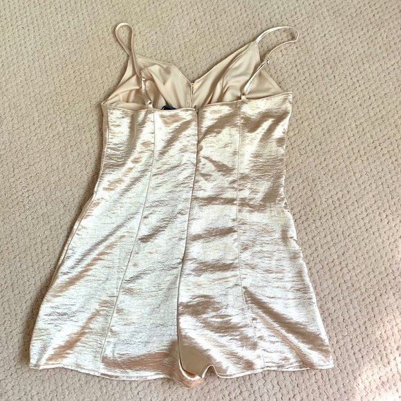 Shiny Satin Romper - Picture 4 of 4